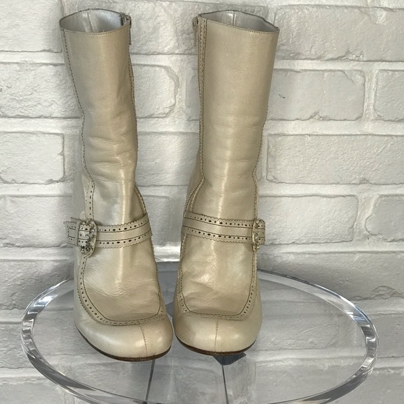 Eliza di Venezia Stylish Boots Winter White 40.5 - Picture 4 of 8